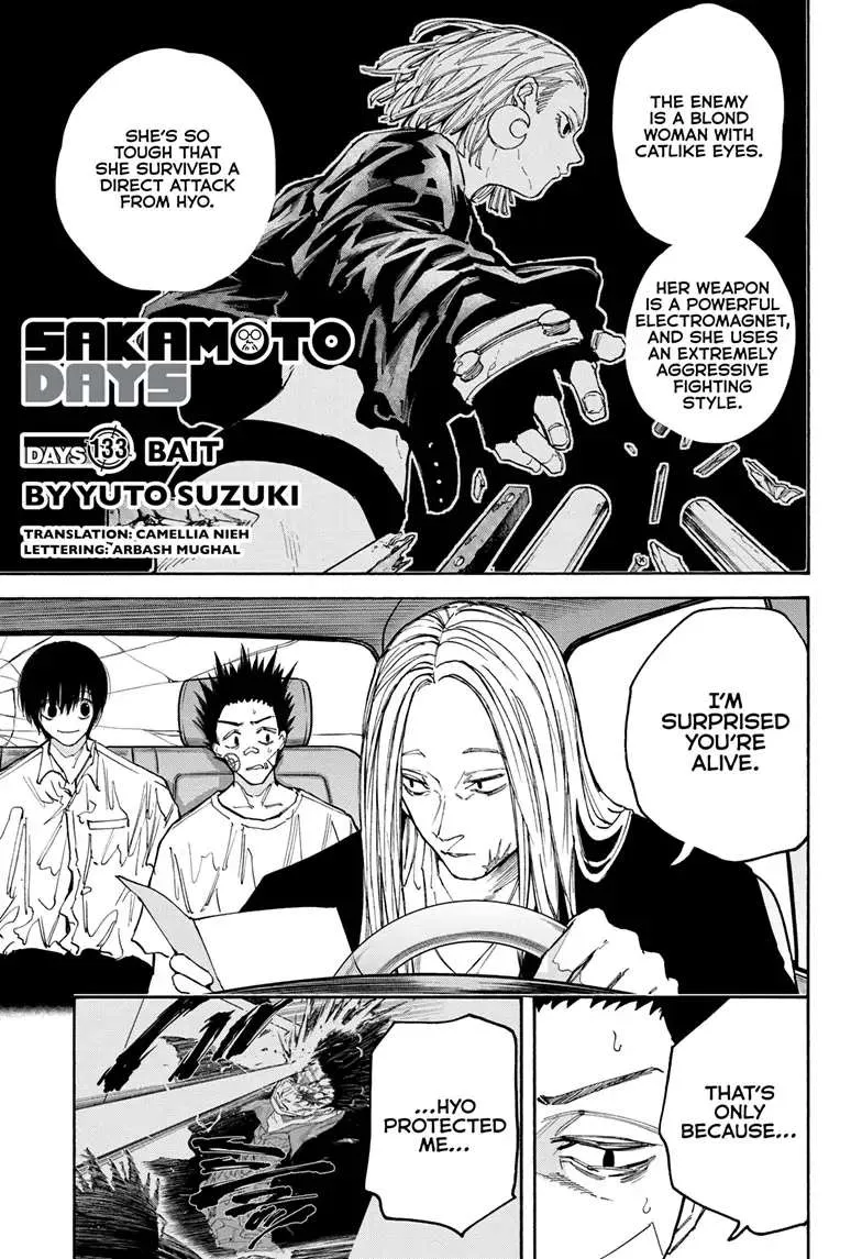 Sakamoto Days Zinmanga X Chapter 133 Page 2