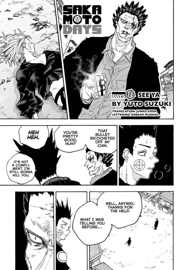 Sakamoto Days Zinmanga X Chapter 127 Page 1