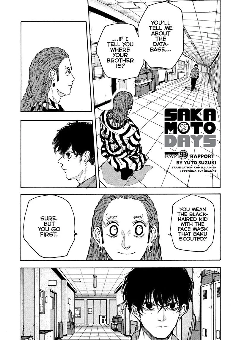 Sakamoto Days Zinmanga X Chapter 93 Page 1