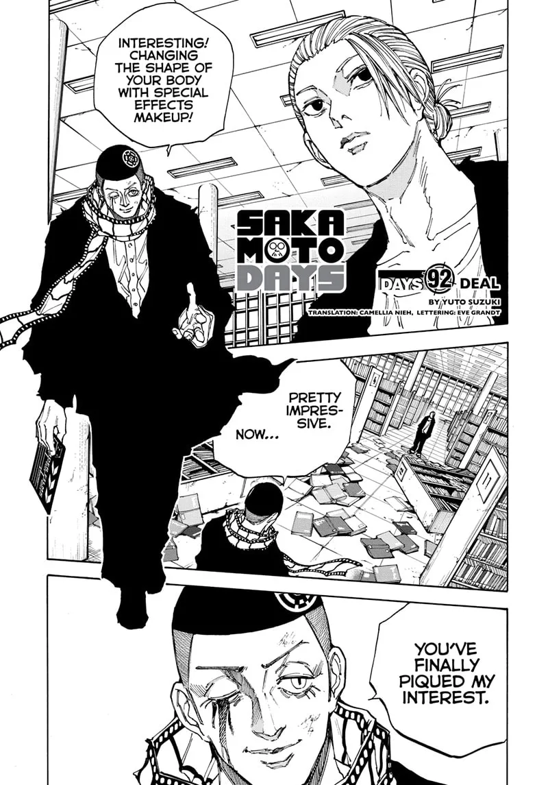 Sakamoto Days Zinmanga X Chapter 92 Page 1