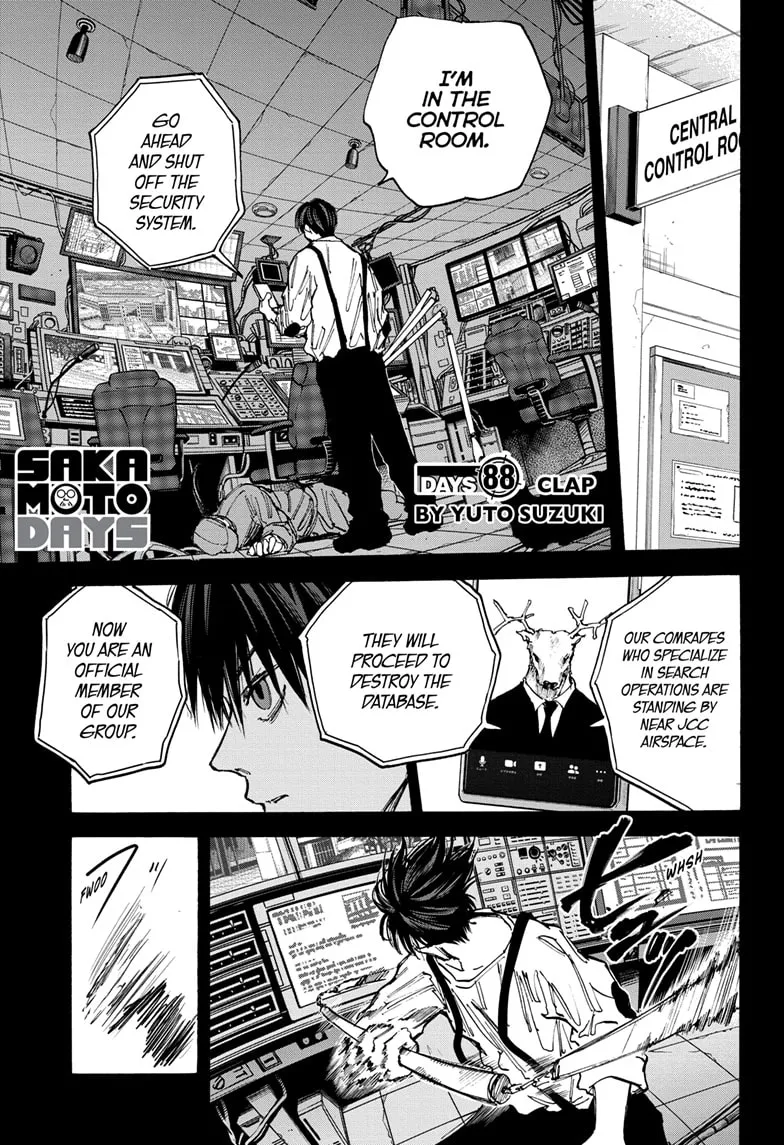 Sakamoto Days Zinmanga X Chapter 88 Page 1