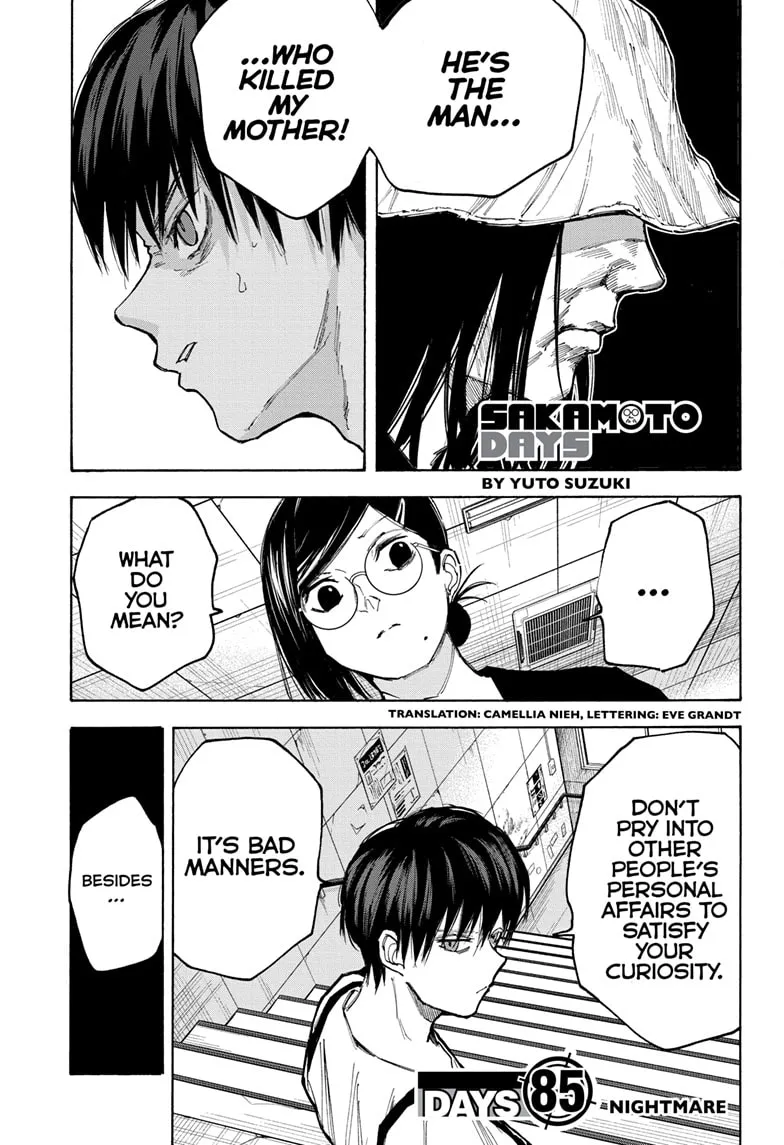 Sakamoto Days Zinmanga X Chapter 85 Page 1