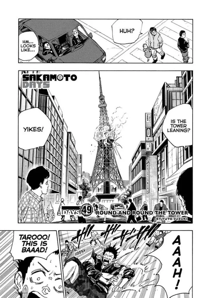Sakamoto Days Zinmanga X Chapter 49 Page 1