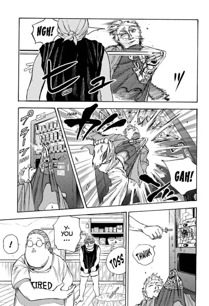 Sakamoto Days Zinmanga X Chapter 32 Page 17