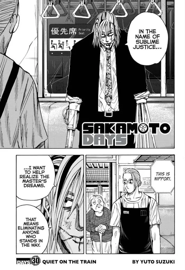 Sakamoto Days Zinmanga X Chapter 30 Page 3