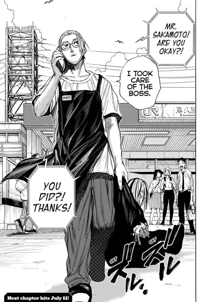 Sakamoto Days Zinmanga X Chapter 30 Page 19