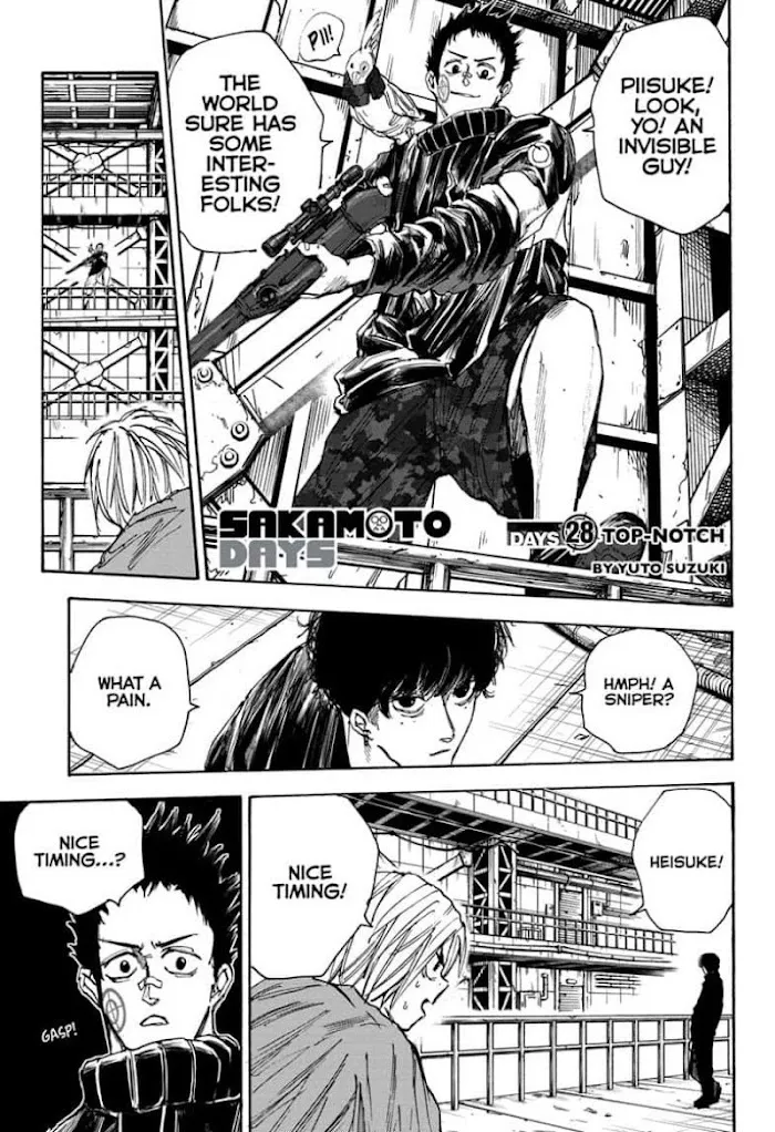 Sakamoto Days Zinmanga X Chapter 28 Page 1