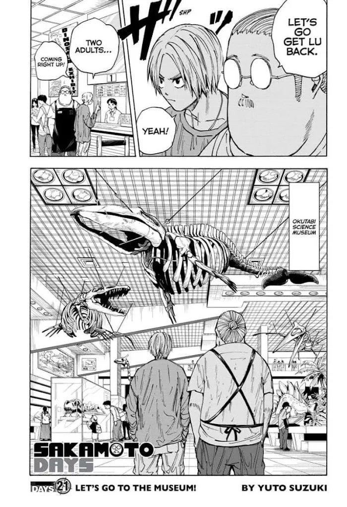 Sakamoto Days Zinmanga X Chapter 21 Page 1