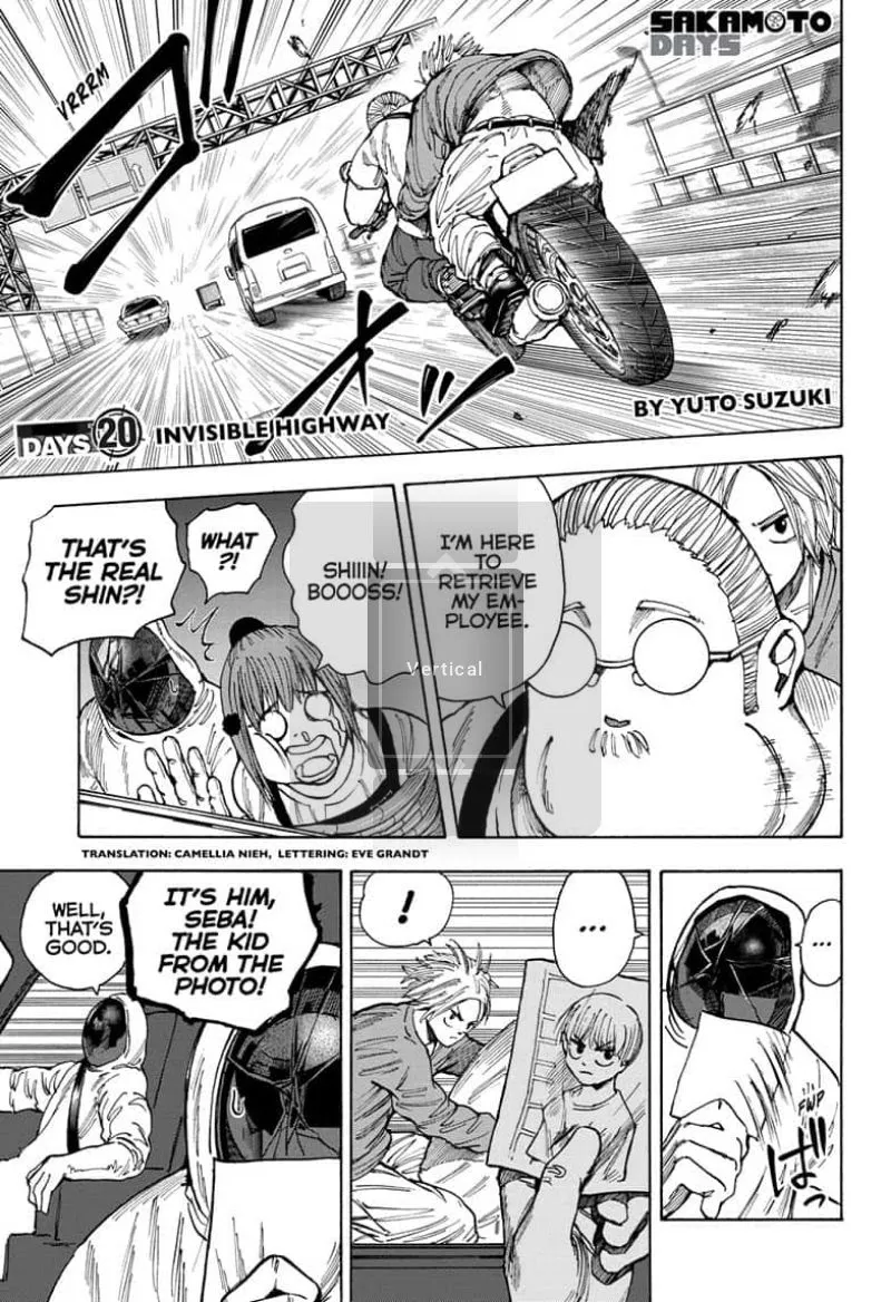 Sakamoto Days Zinmanga X Chapter 20 Page 1