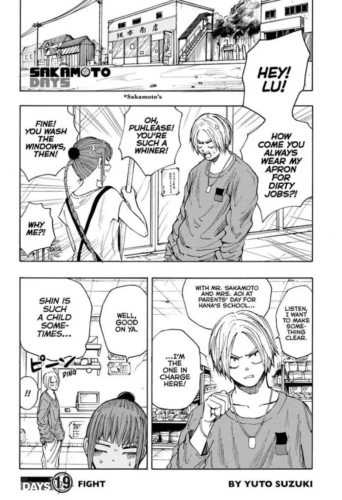 Sakamoto Days Zinmanga X Chapter 19 Page 2