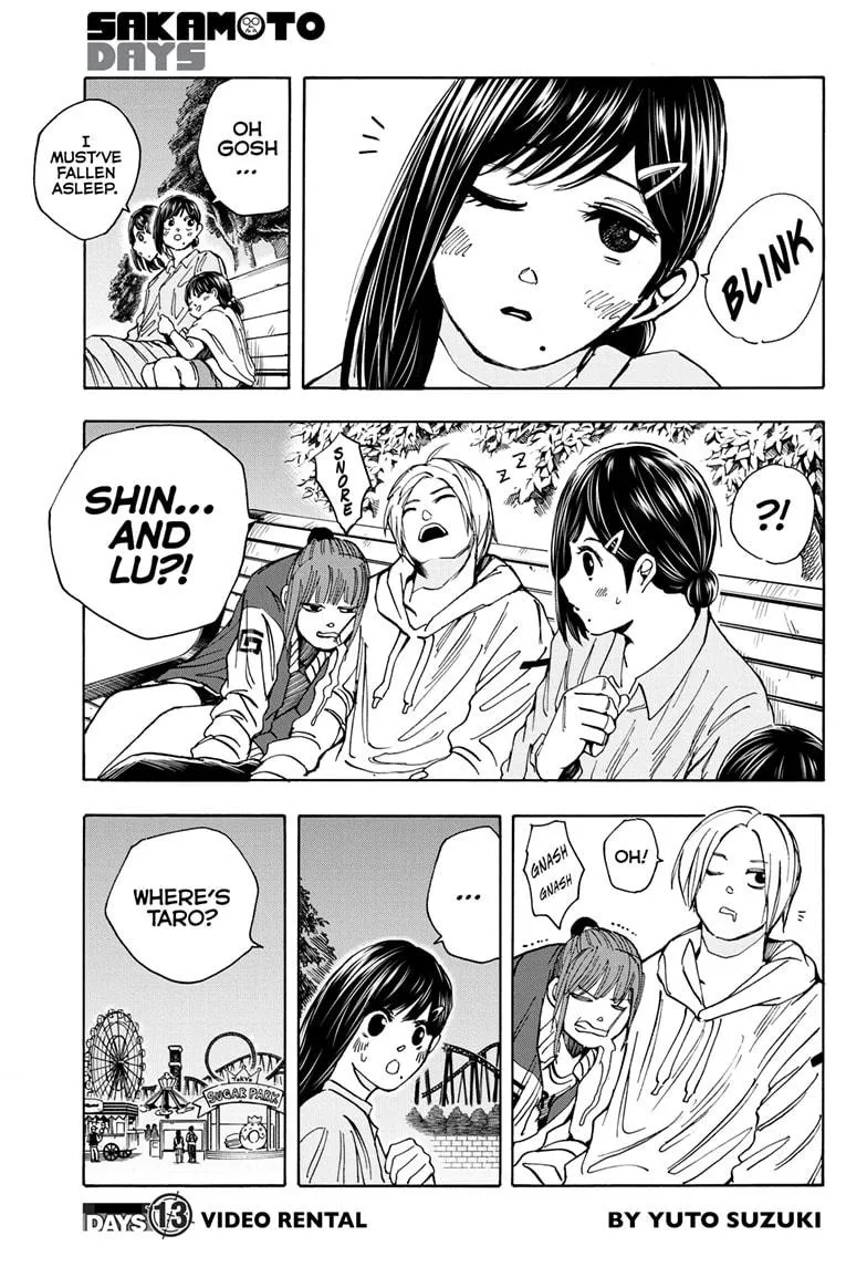 Sakamoto Days Zinmanga X Chapter 13 Page 1