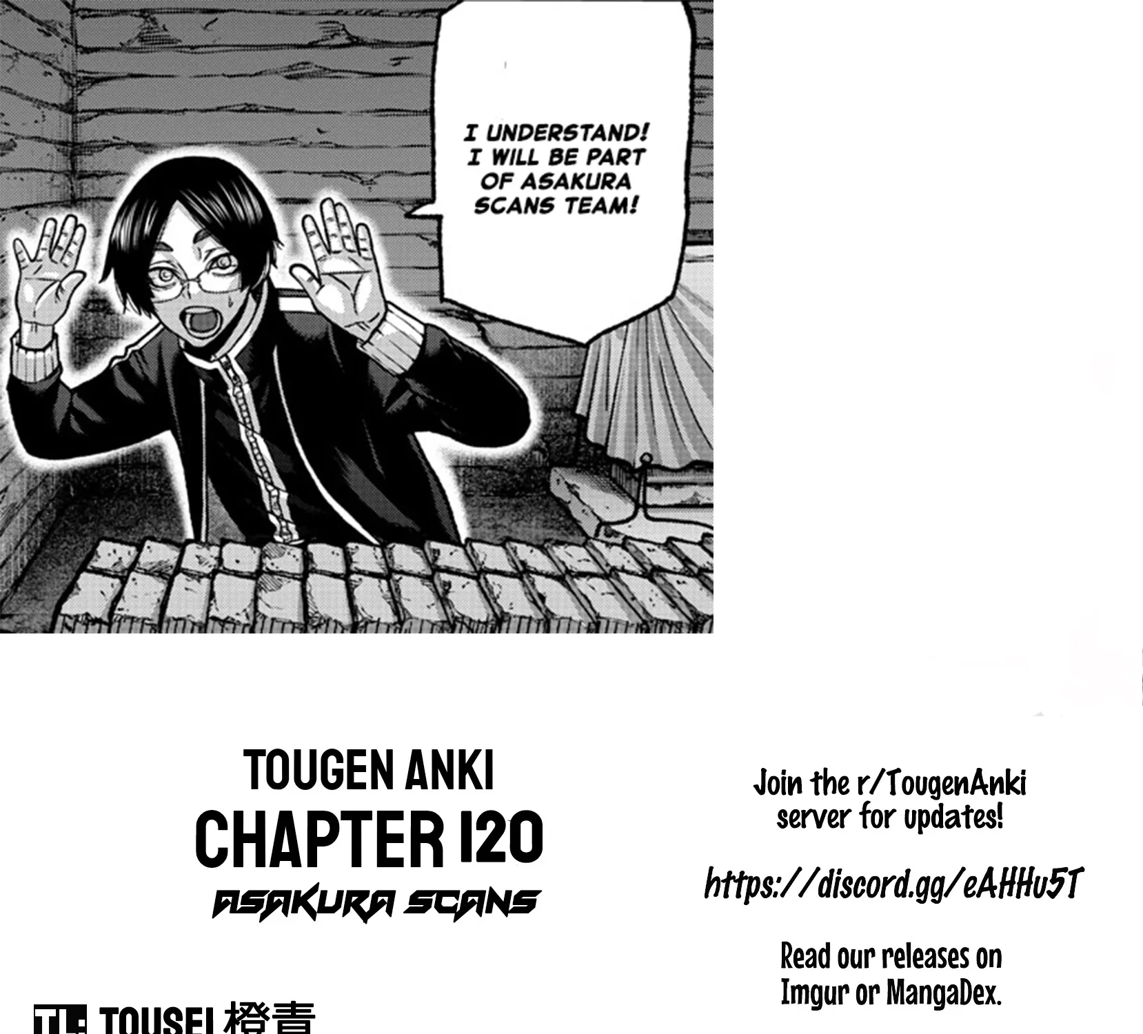 Tougen Anki Zinmanga X Chapter 120 Page 21