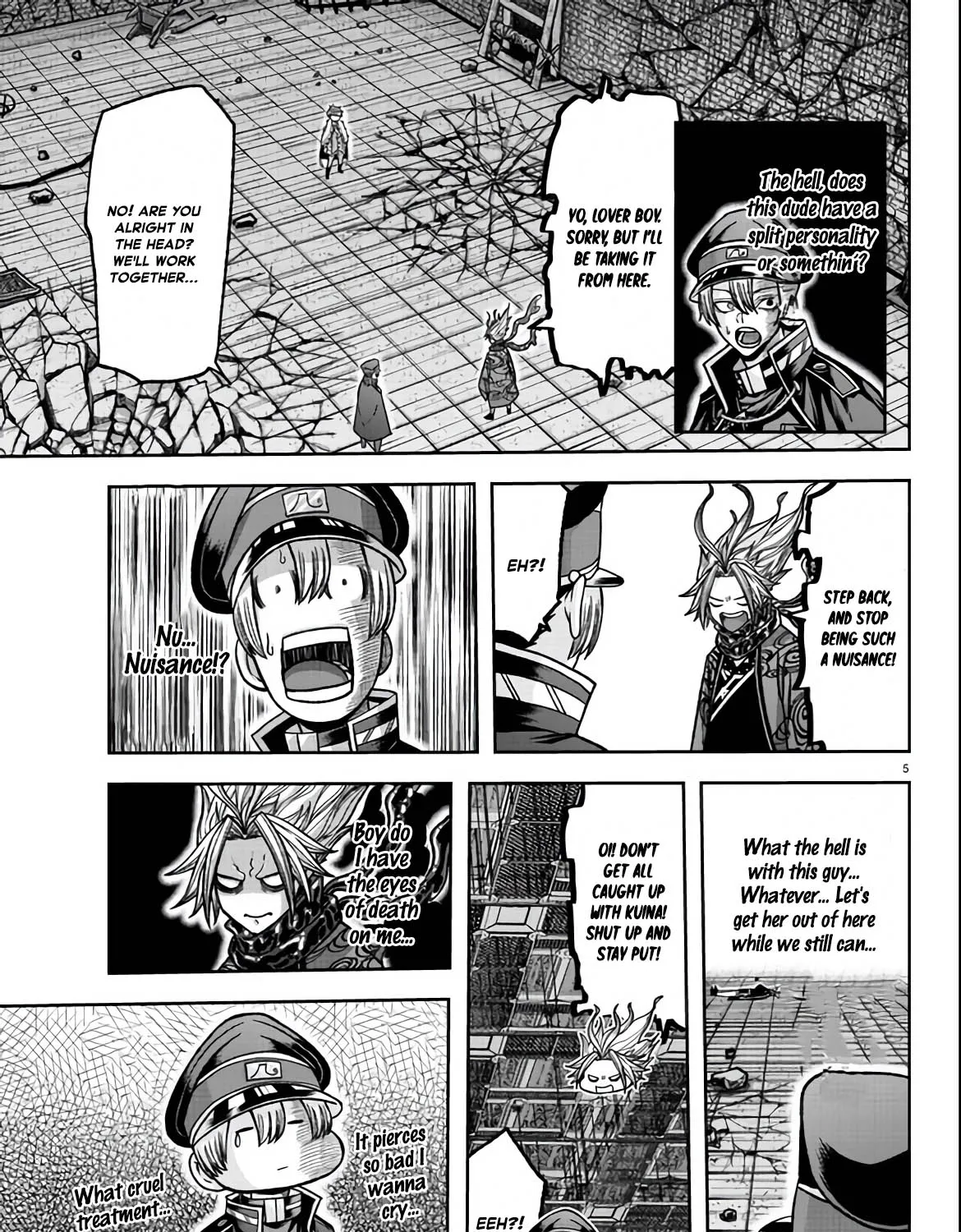 Tougen Anki Zinmanga X Chapter 118 Page 9