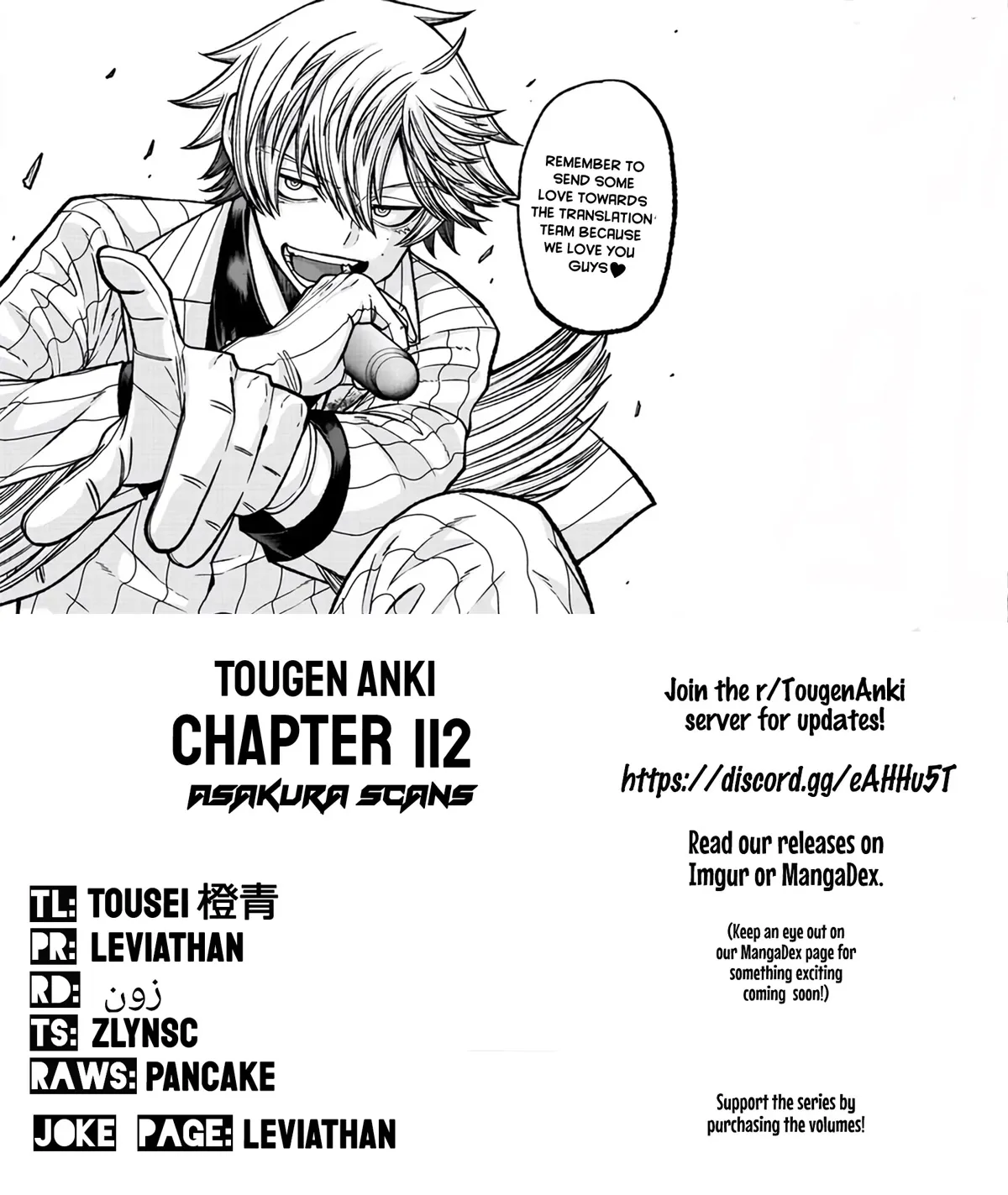 Tougen Anki Zinmanga X Chapter 112 Page 37