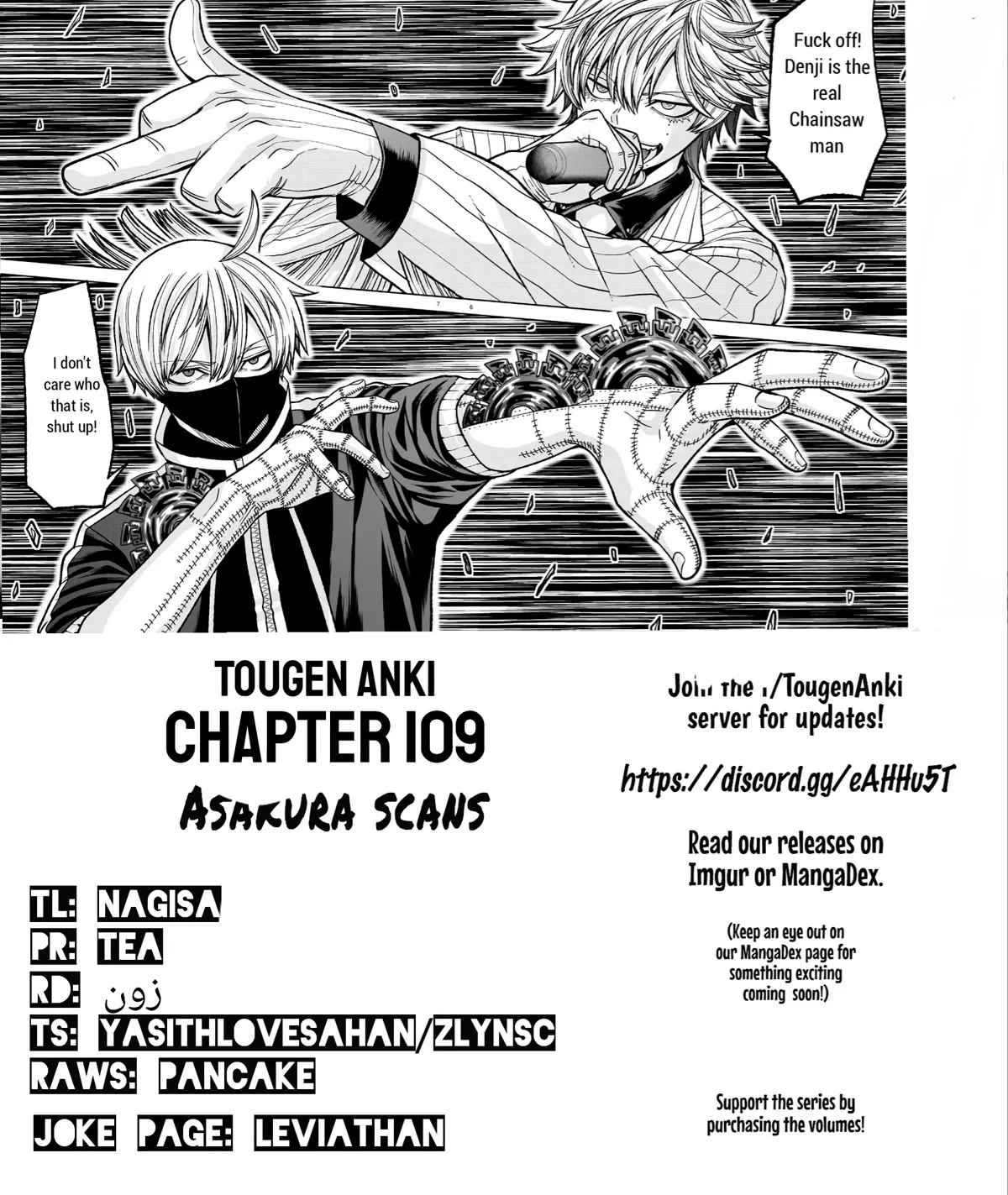 Tougen Anki Zinmanga X Chapter 109 Page 39