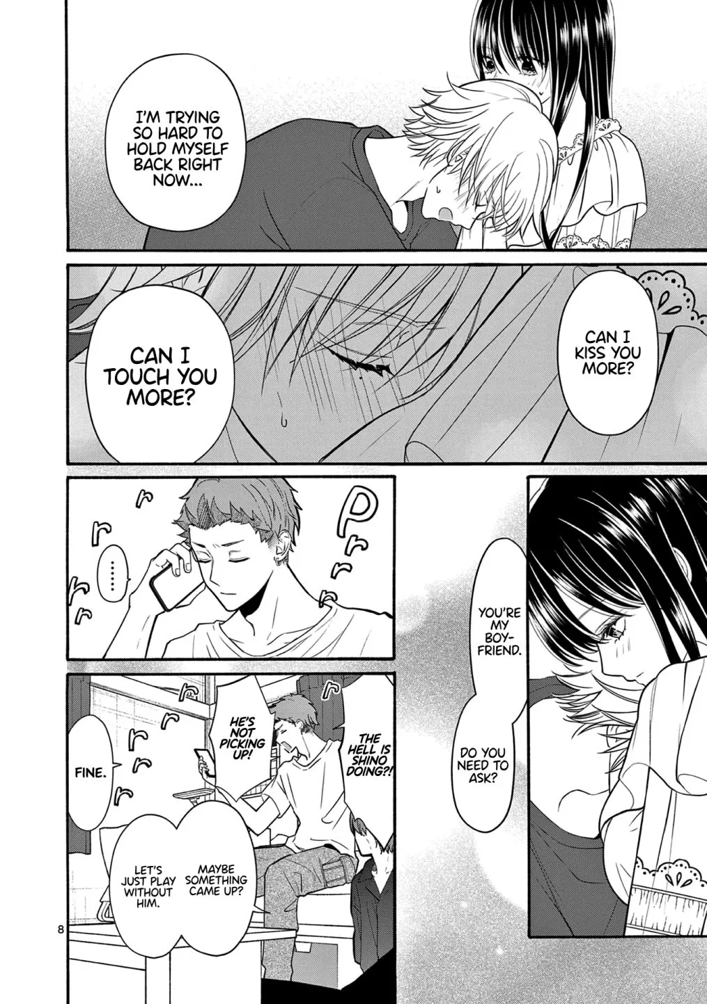Tsurenai Kanojo no Hitorijime Zinmanga X Chapter 23 Page 9