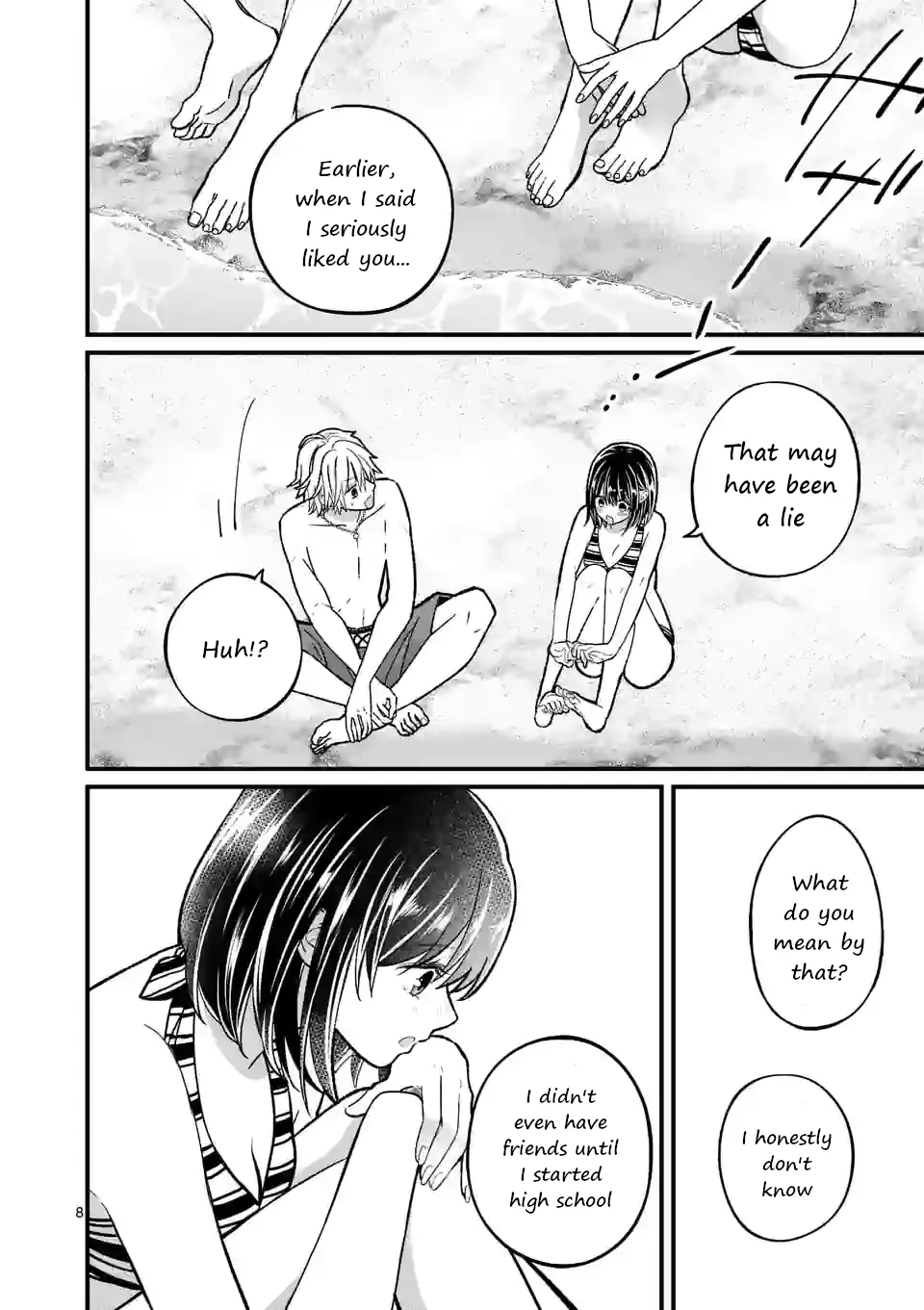 Tsurenai Kanojo no Hitorijime Zinmanga X Chapter 18 Page 8