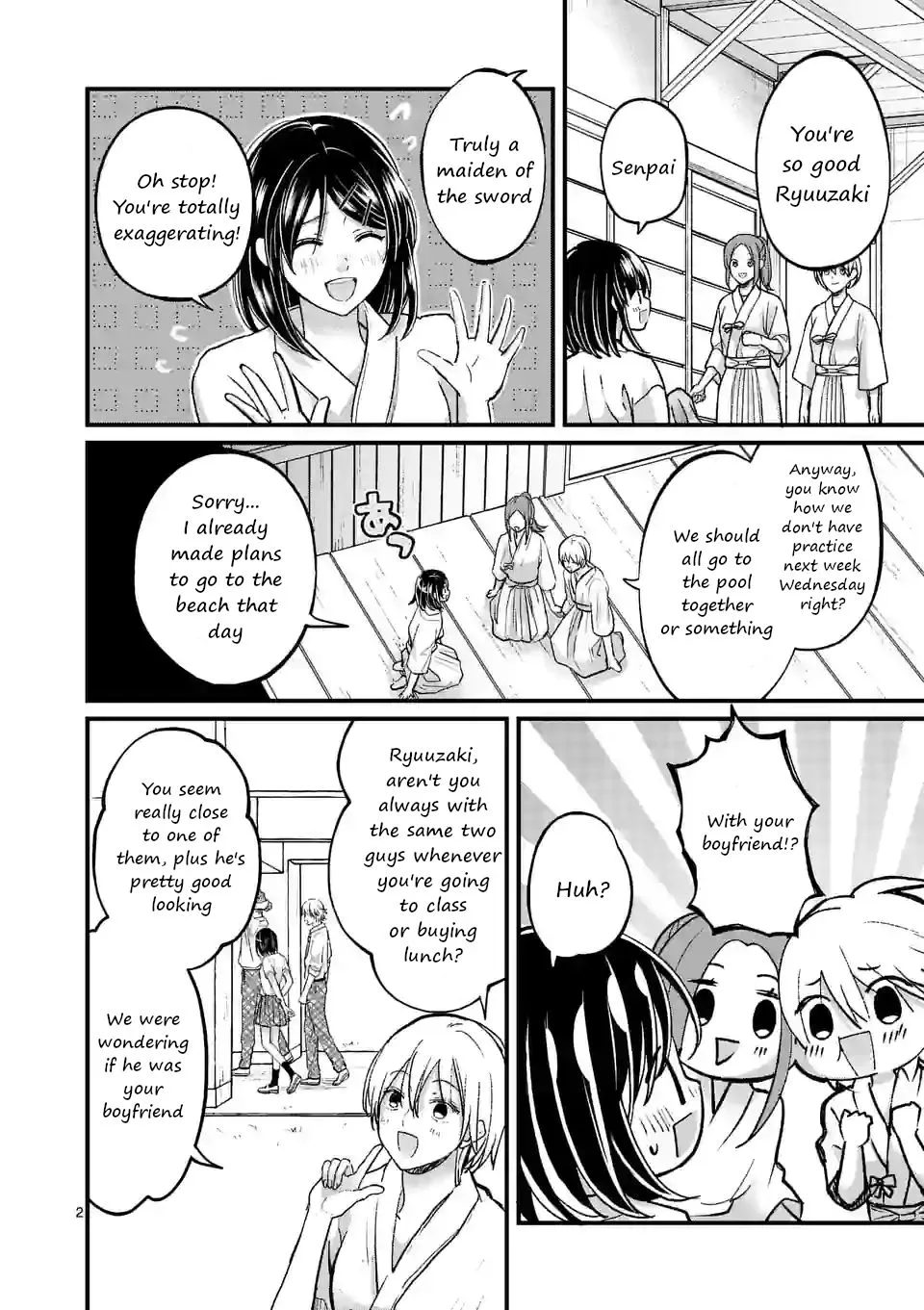 Tsurenai Kanojo no Hitorijime Zinmanga X Chapter 17 Page 2