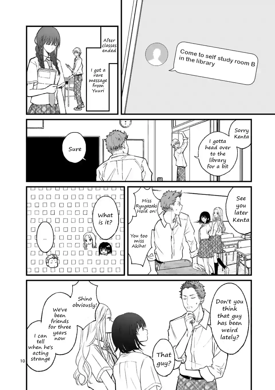 Tsurenai Kanojo no Hitorijime Zinmanga X Chapter 12.1 Page 10