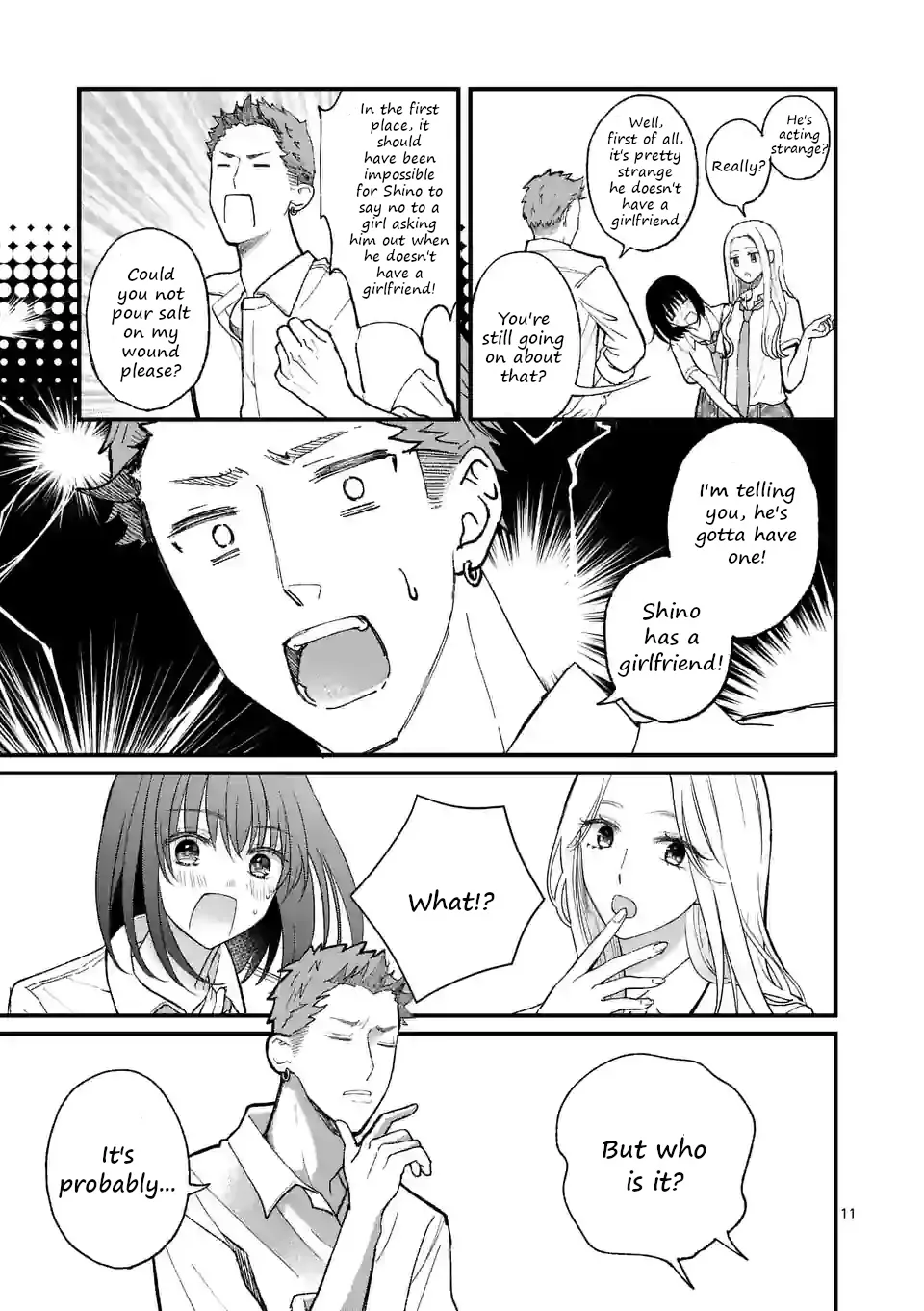Tsurenai Kanojo no Hitorijime Zinmanga X Chapter 12.1 Page 11