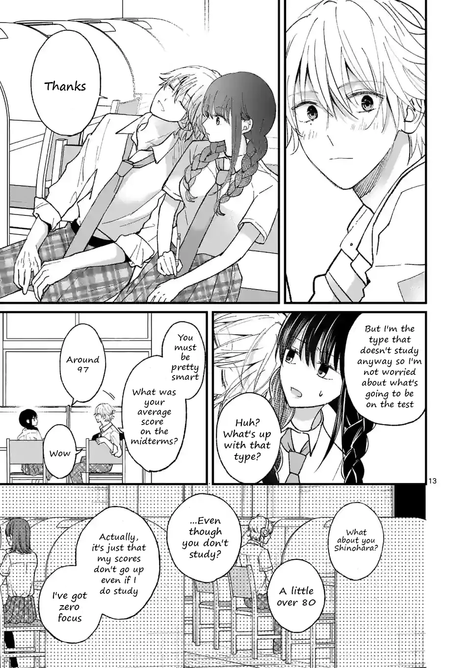 Tsurenai Kanojo no Hitorijime Zinmanga X Chapter 12.1 Page 13