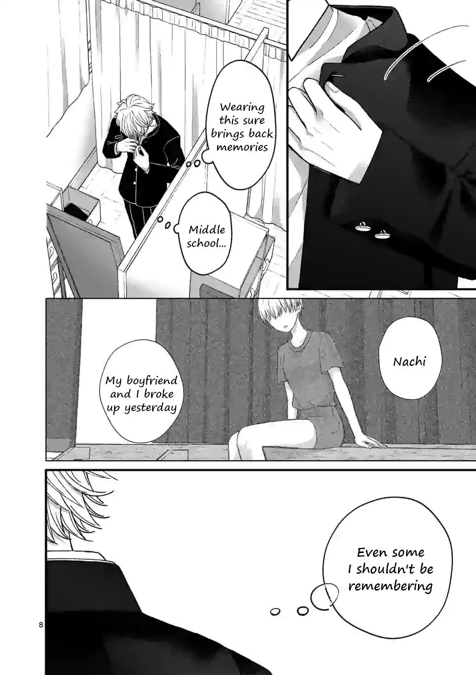 Tsurenai Kanojo no Hitorijime Zinmanga X Chapter 8 Page 8