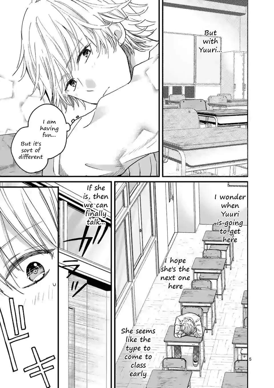 Tsurenai Kanojo no Hitorijime Zinmanga X Chapter 4.1 Page 5