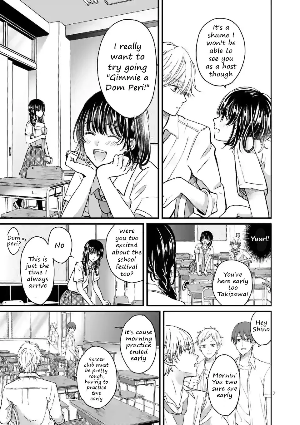 Tsurenai Kanojo no Hitorijime Zinmanga X Chapter 4.1 Page 7