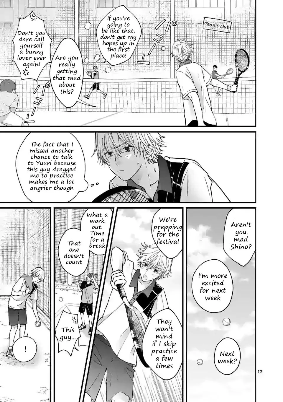Tsurenai Kanojo no Hitorijime Zinmanga X Chapter 4.1 Page 13
