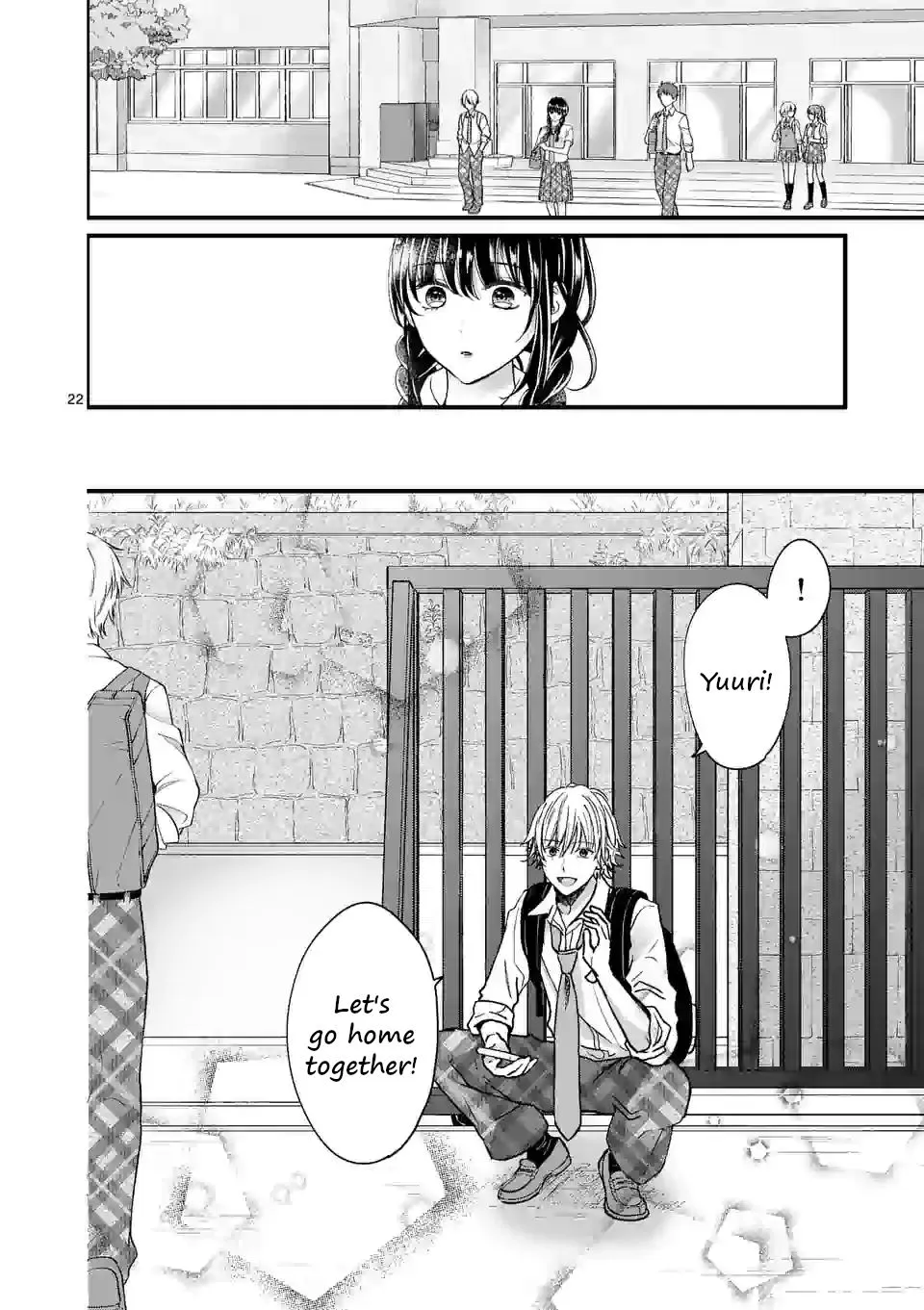 Tsurenai Kanojo no Hitorijime Zinmanga X Chapter 4.1 Page 22