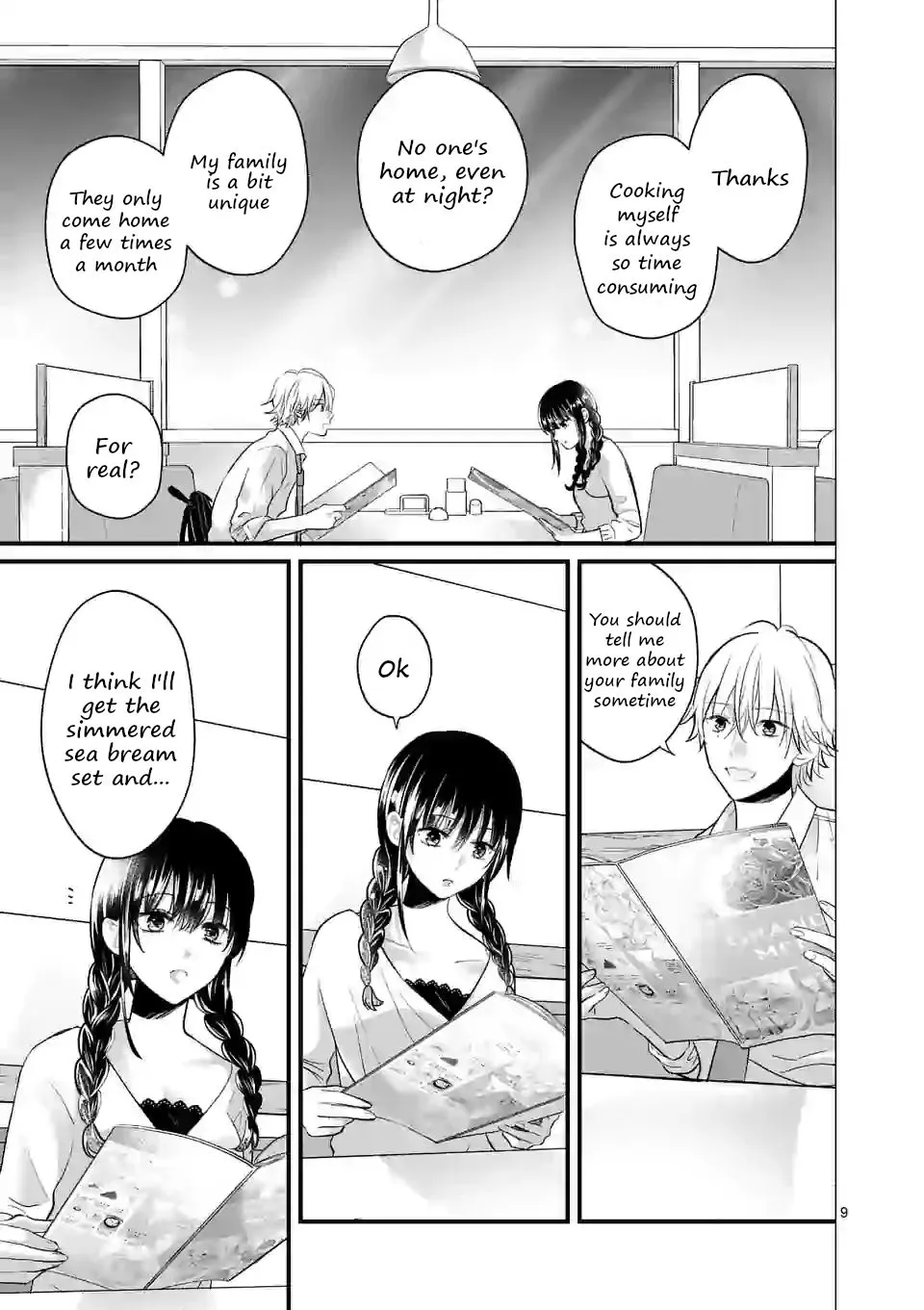 Tsurenai Kanojo no Hitorijime Zinmanga X Chapter 3.1 Page 9