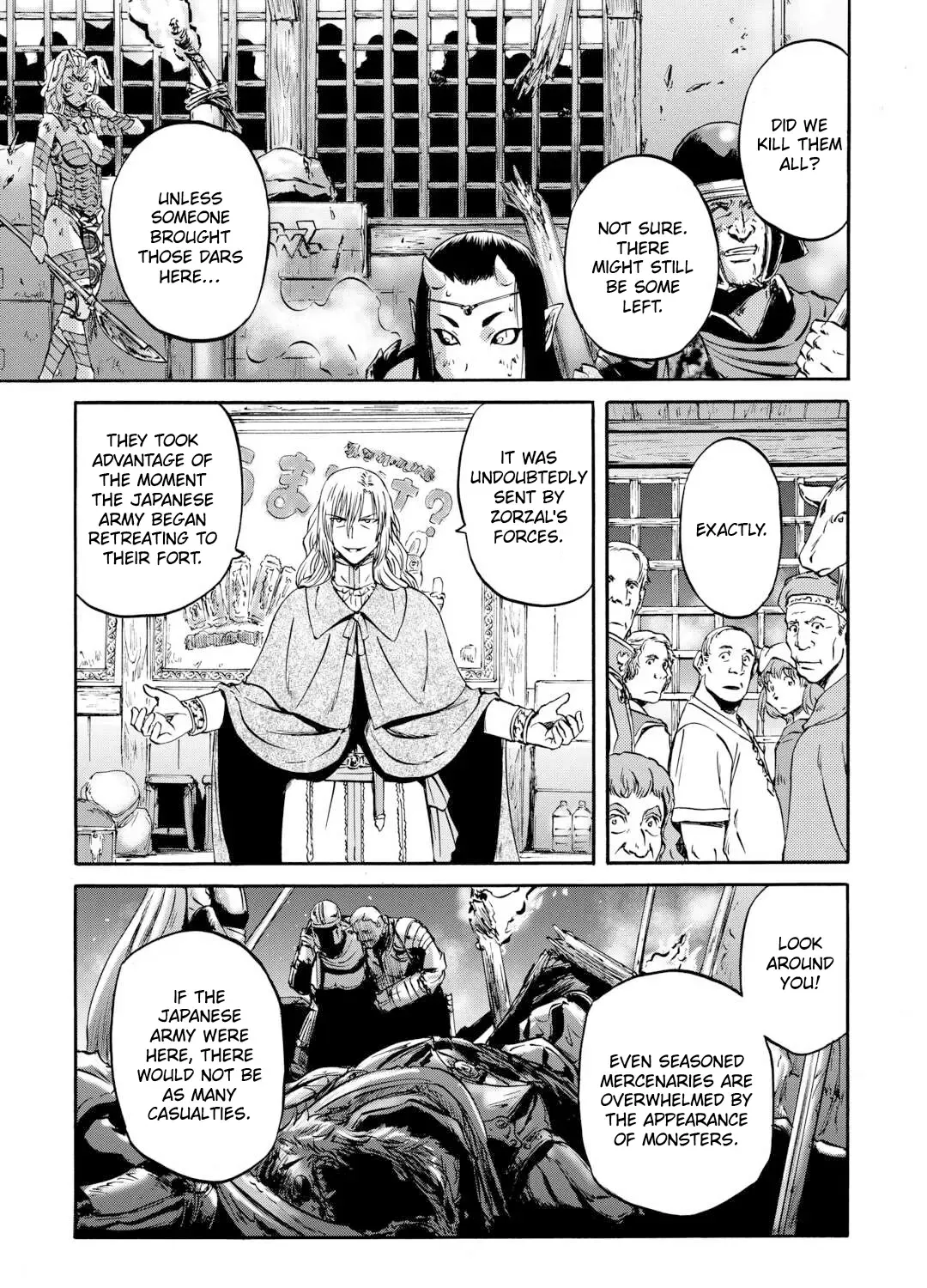 Gate - Jietai Kare No Chi Nite, Kaku Tatakeri Zinmanga X Chapter 139 Page 11