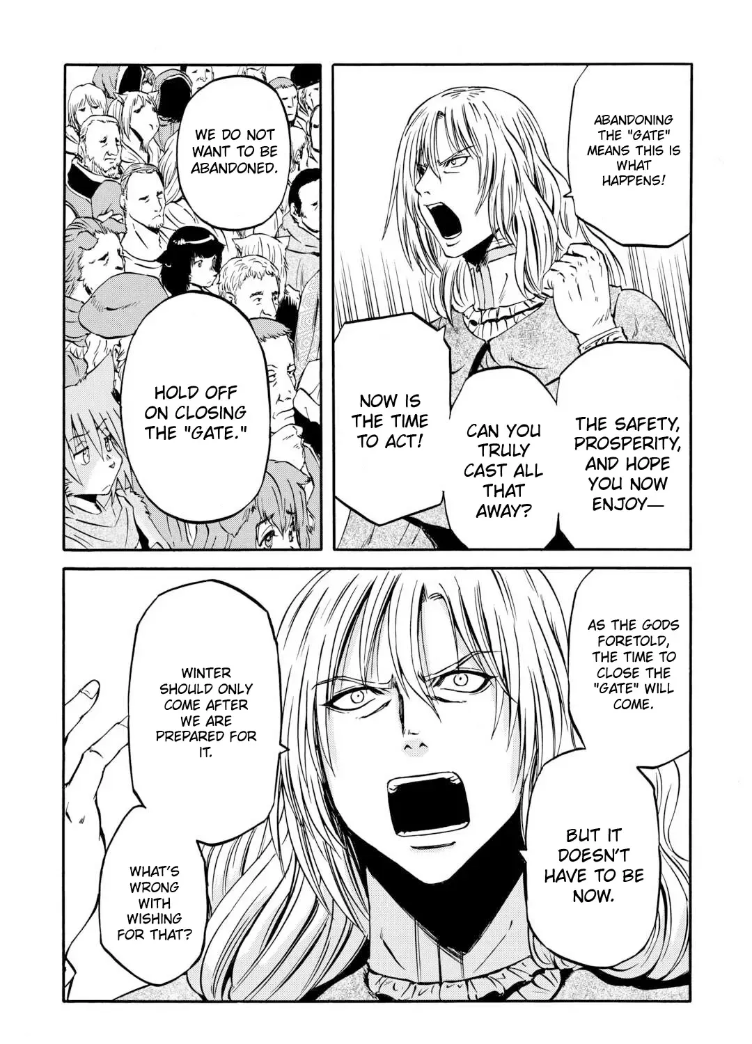 Gate - Jietai Kare No Chi Nite, Kaku Tatakeri Zinmanga X Chapter 139 Page 13