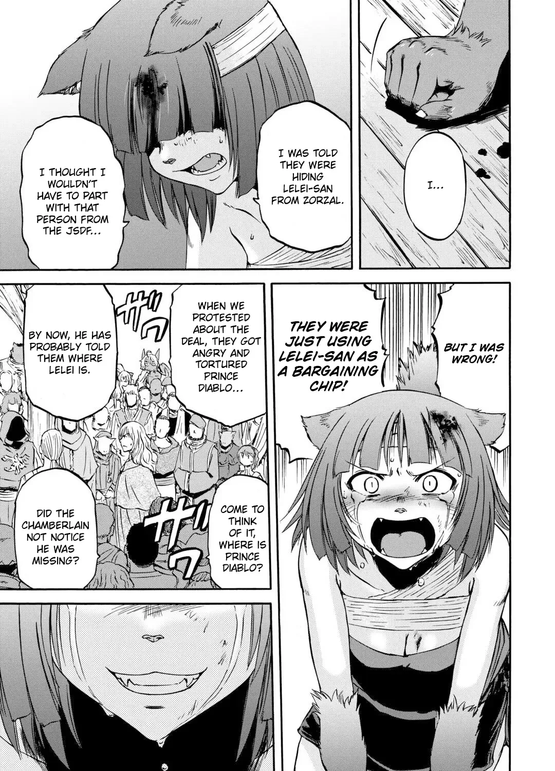 Gate - Jietai Kare No Chi Nite, Kaku Tatakeri Zinmanga X Chapter 139 Page 23