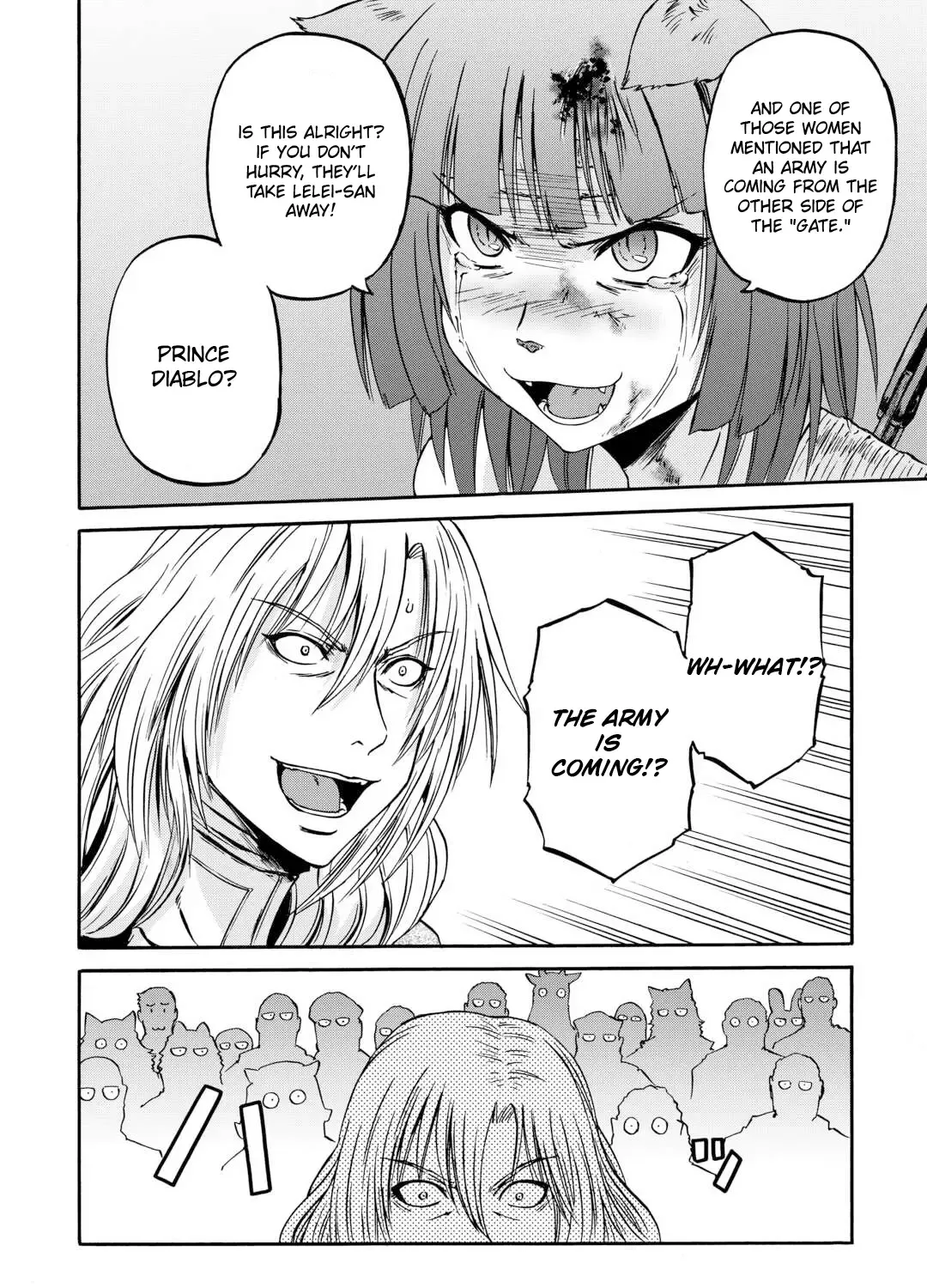 Gate - Jietai Kare No Chi Nite, Kaku Tatakeri Zinmanga X Chapter 139 Page 25