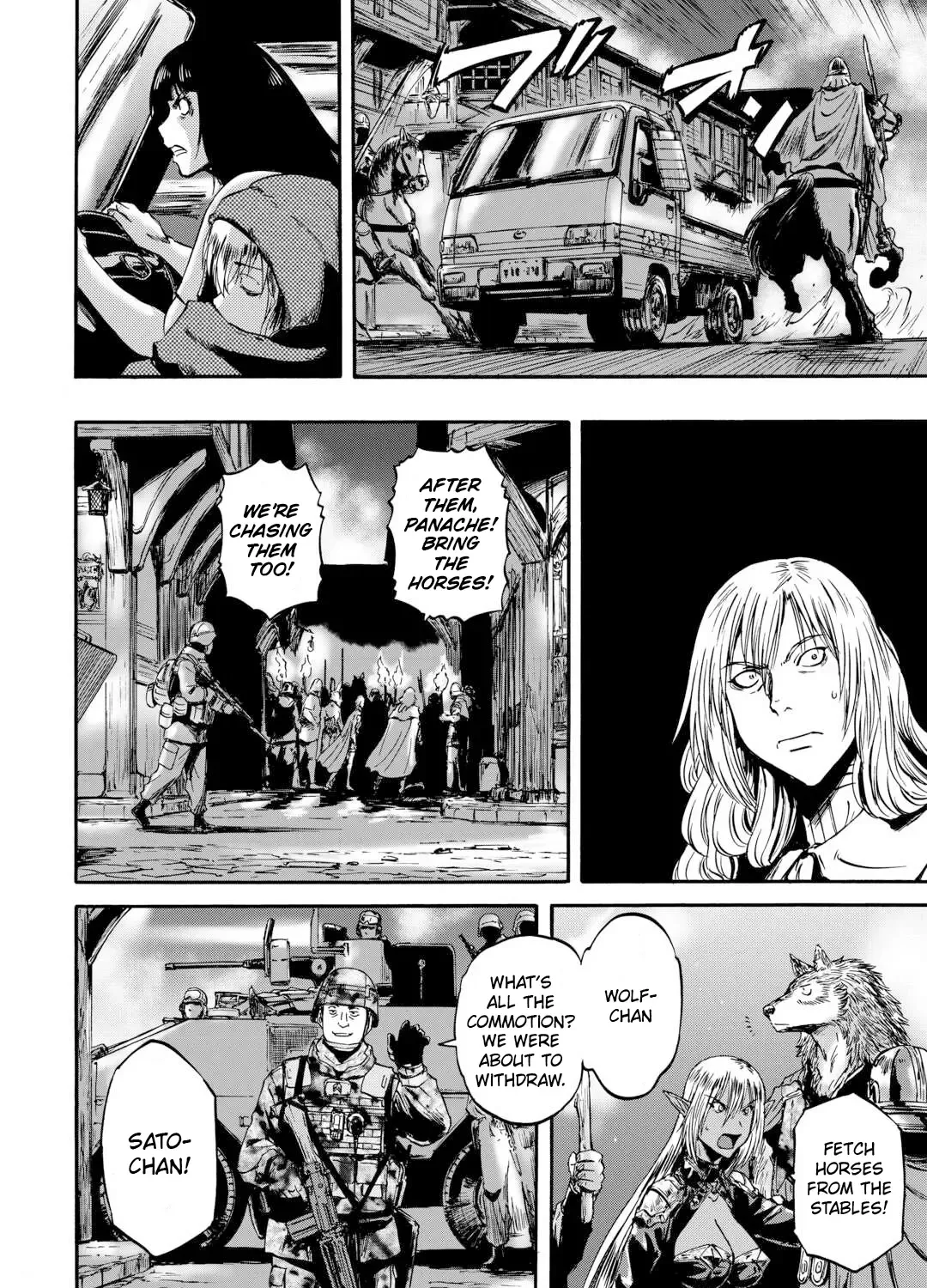 Gate - Jietai Kare No Chi Nite, Kaku Tatakeri Zinmanga X Chapter 139 Page 45