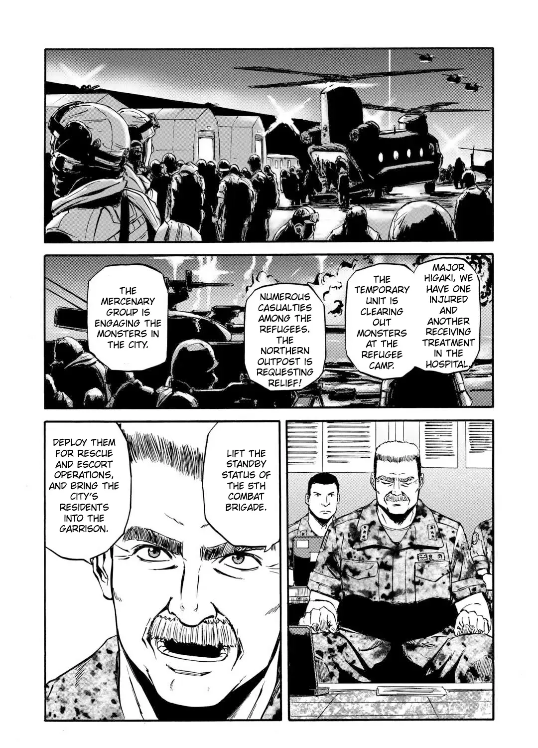 Gate - Jietai Kare No Chi Nite, Kaku Tatakeri Zinmanga X Chapter 139 Page 49