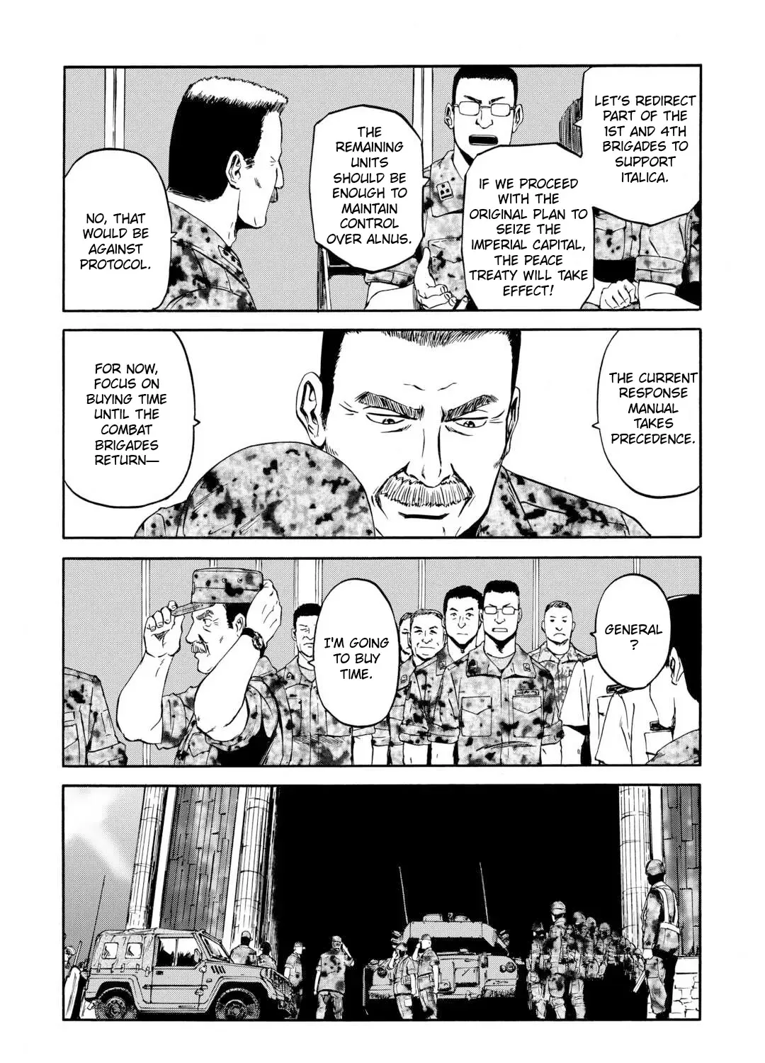 Gate - Jietai Kare No Chi Nite, Kaku Tatakeri Zinmanga X Chapter 139 Page 55