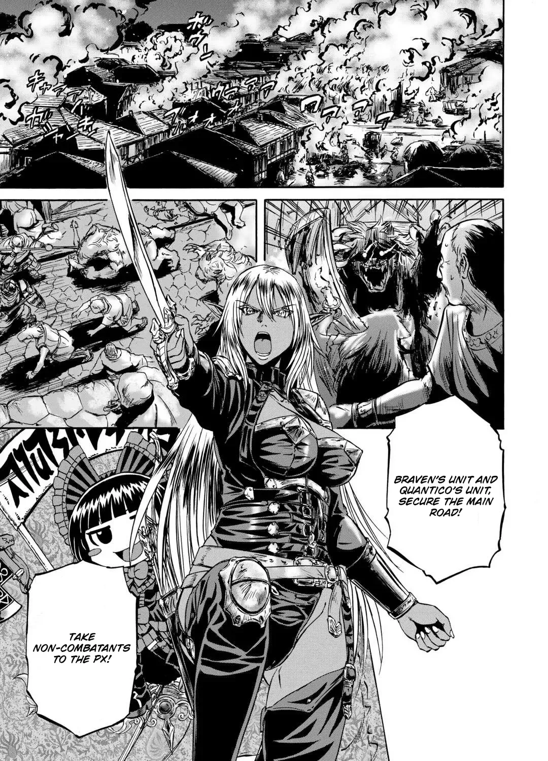 Gate - Jietai Kare No Chi Nite, Kaku Tatakeri Zinmanga X Chapter 137 Page 35