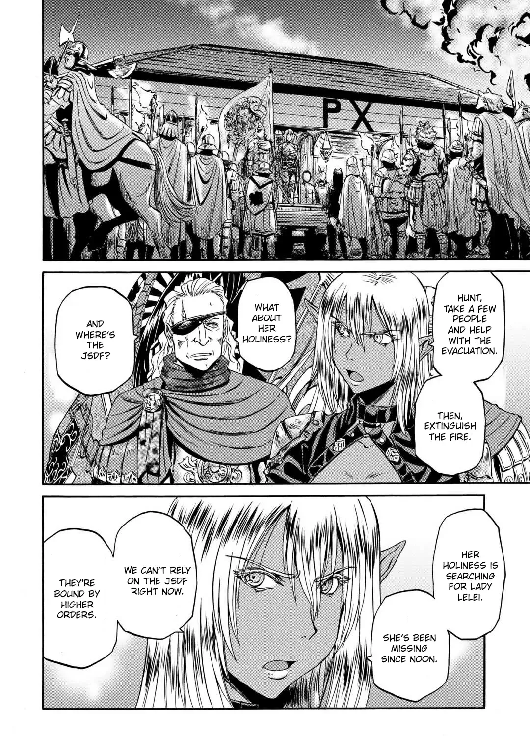 Gate - Jietai Kare No Chi Nite, Kaku Tatakeri Zinmanga X Chapter 137 Page 37