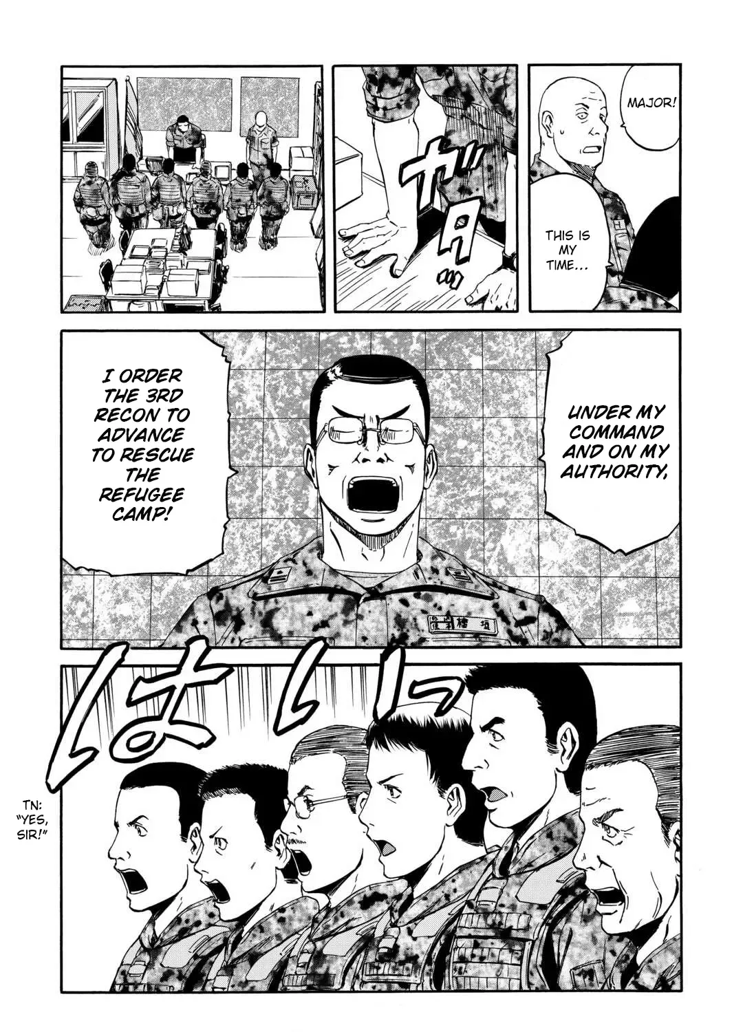 Gate - Jietai Kare No Chi Nite, Kaku Tatakeri Zinmanga X Chapter 137 Page 57