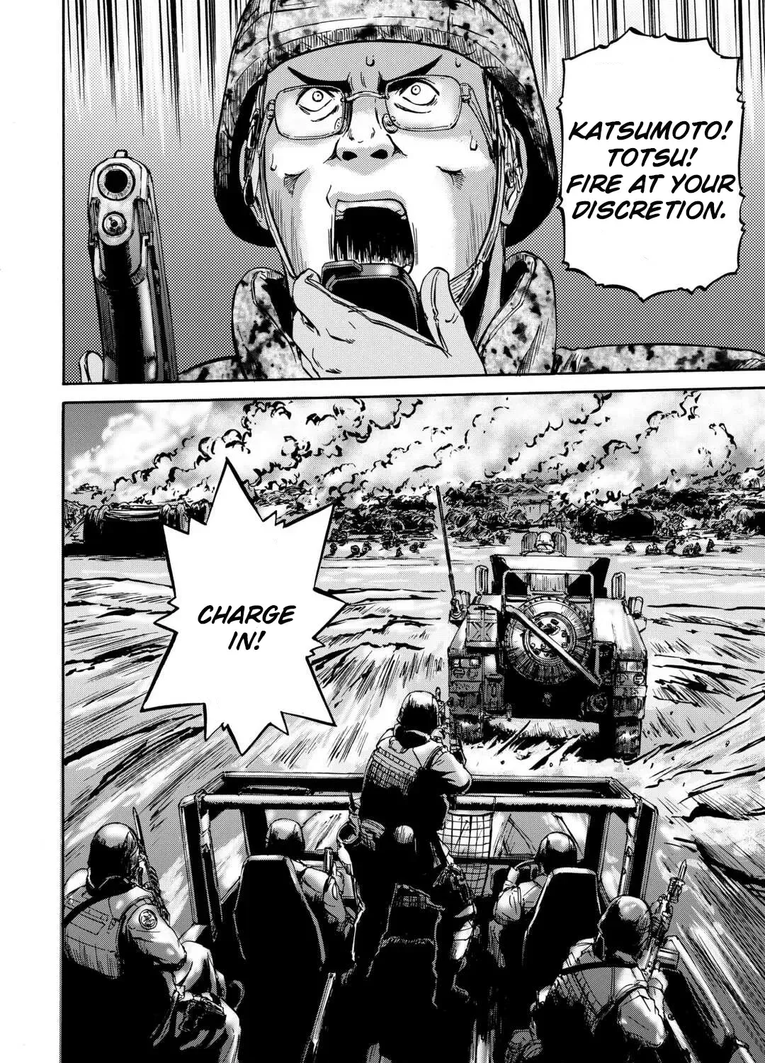 Gate - Jietai Kare No Chi Nite, Kaku Tatakeri Zinmanga X Chapter 137 Page 65