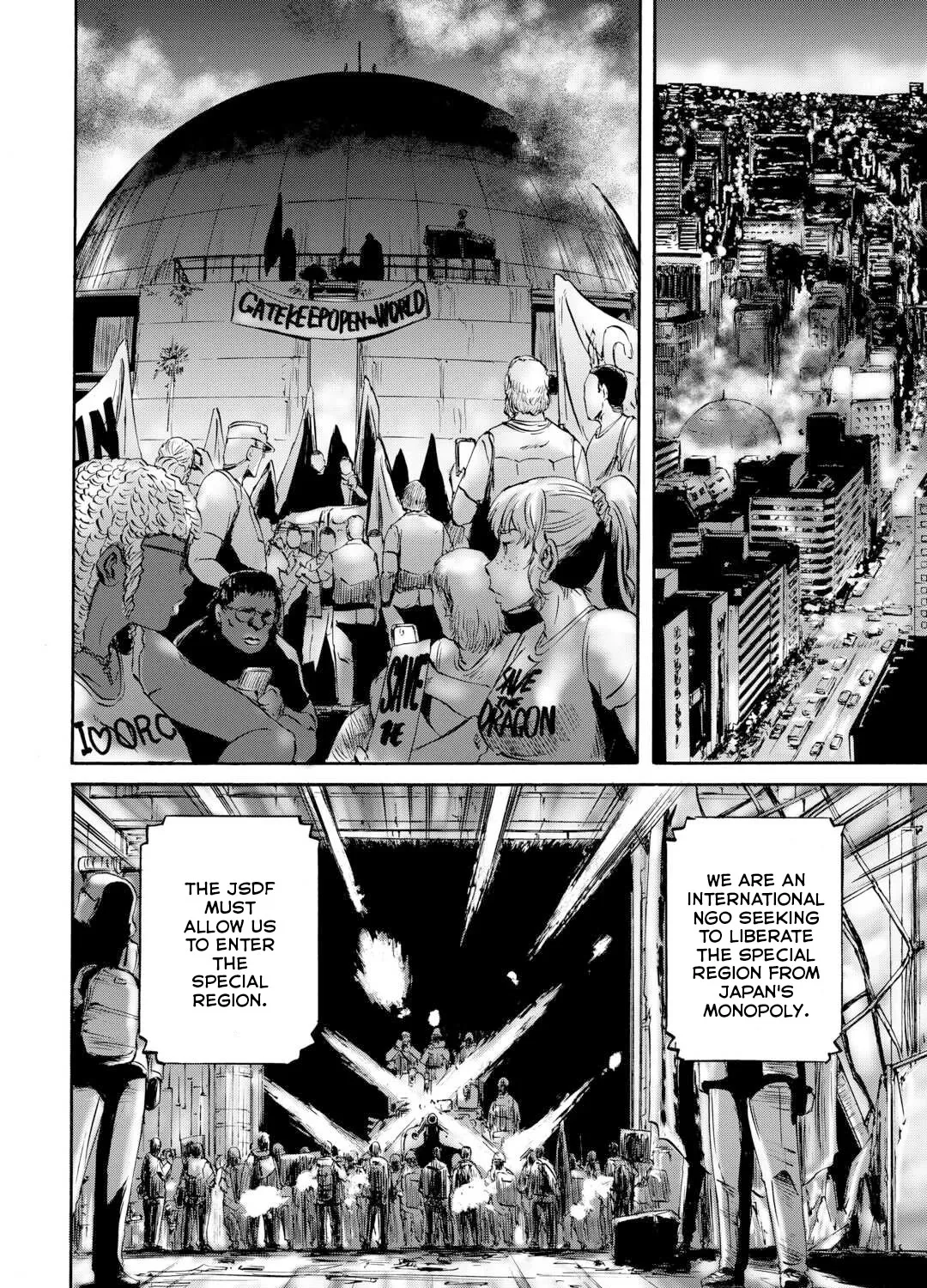 Gate - Jietai Kare No Chi Nite, Kaku Tatakeri Zinmanga X Chapter 136 Page 35