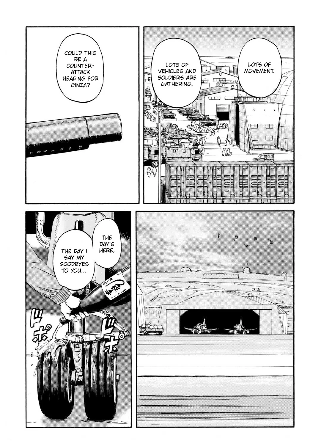 Gate - Jietai Kare No Chi Nite, Kaku Tatakeri Zinmanga X Chapter 136 Page 55