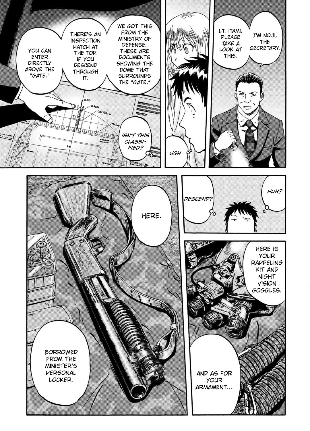 Gate - Jietai Kare No Chi Nite, Kaku Tatakeri Zinmanga X Chapter 135 Page 63