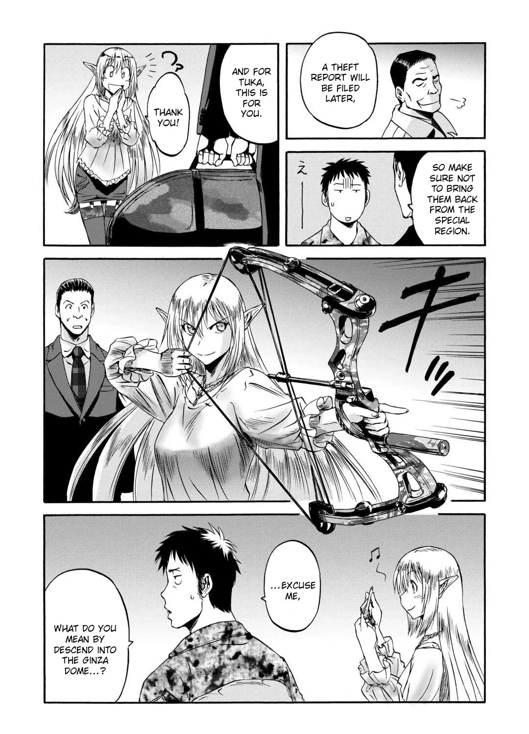 Gate - Jietai Kare No Chi Nite, Kaku Tatakeri Zinmanga X Chapter 135 Page 65
