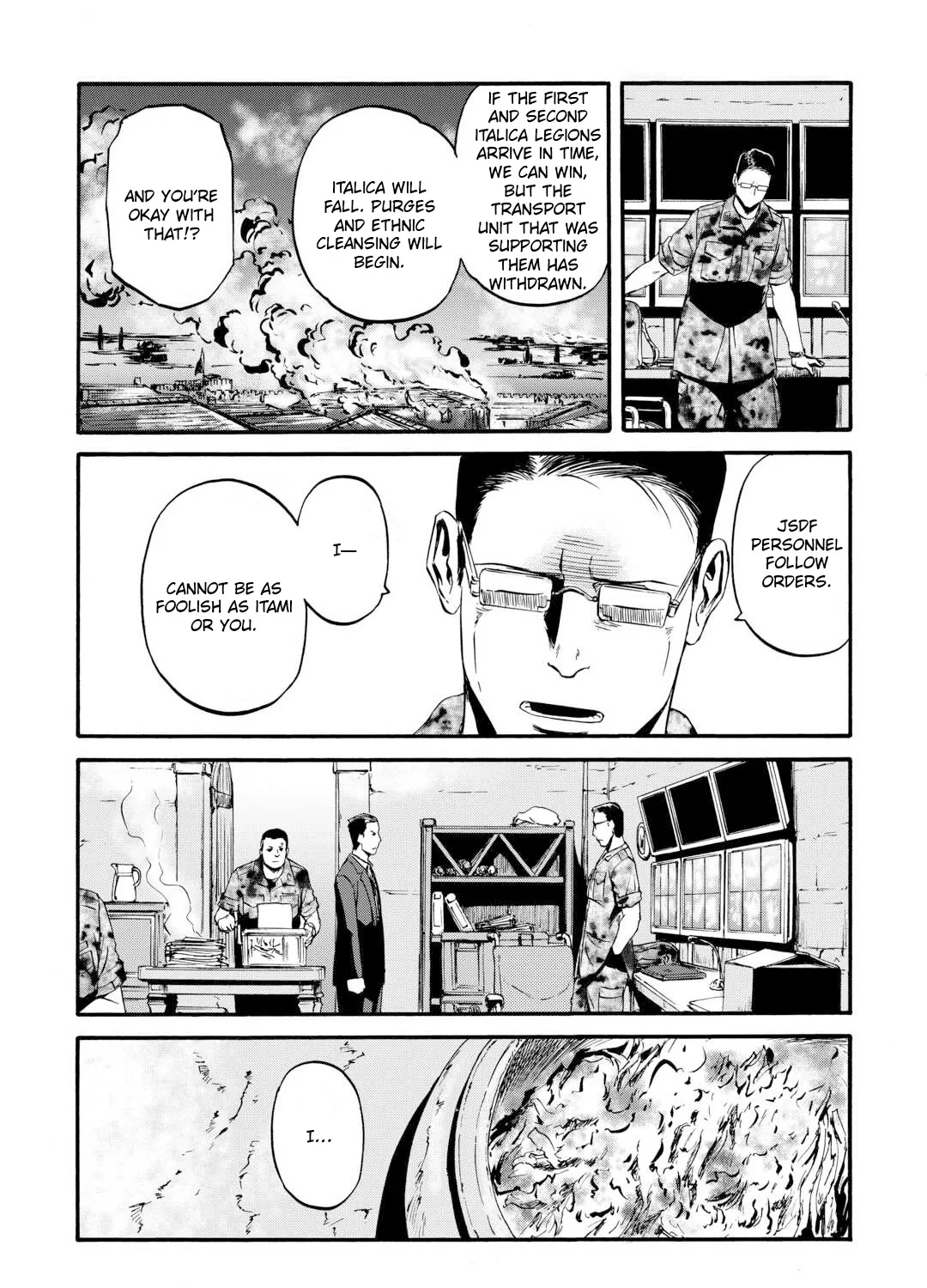 Gate - Jietai Kare No Chi Nite, Kaku Tatakeri Zinmanga X Chapter 131 Page 41