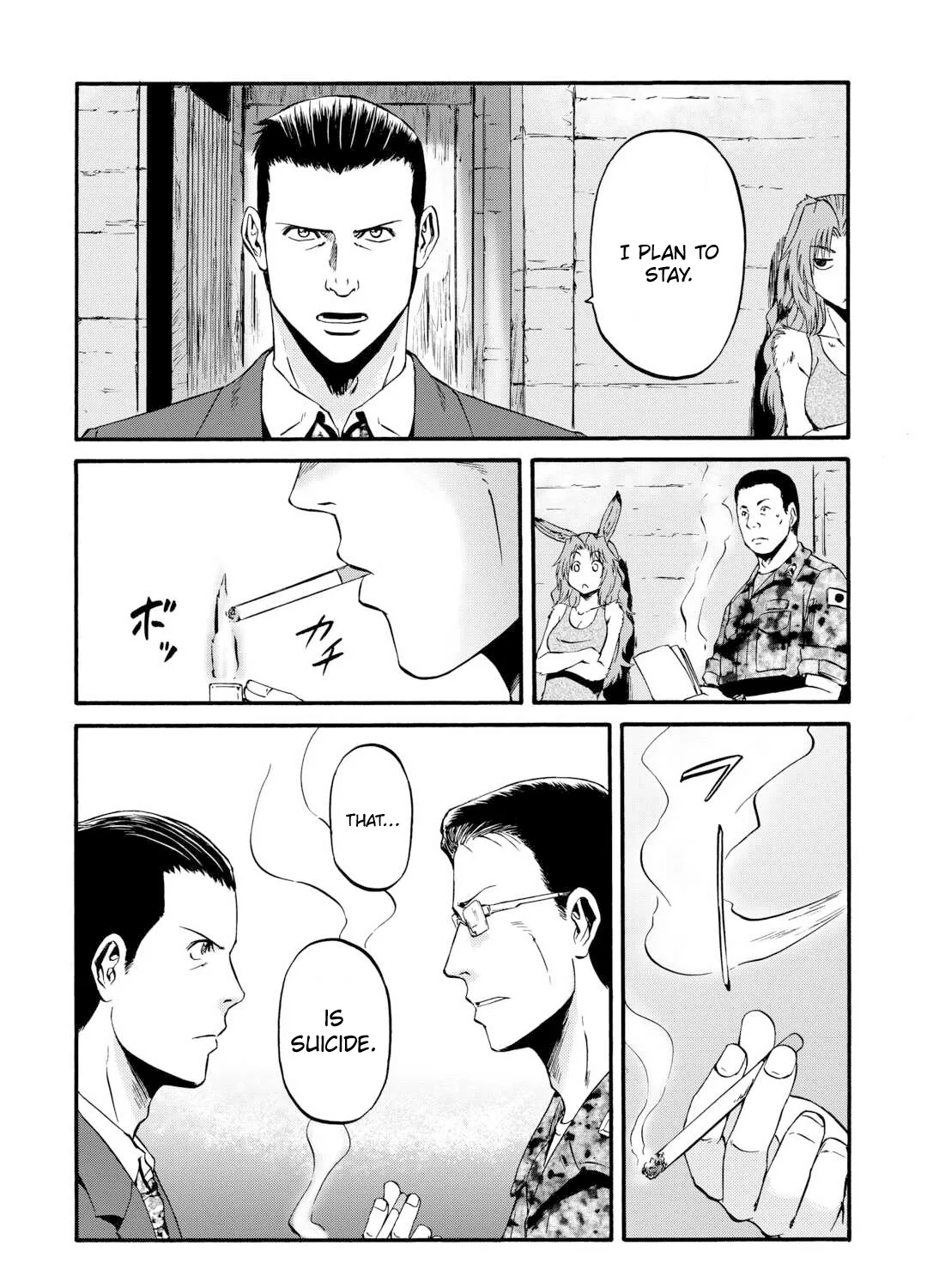 Gate - Jietai Kare No Chi Nite, Kaku Tatakeri Zinmanga X Chapter 131 Page 43