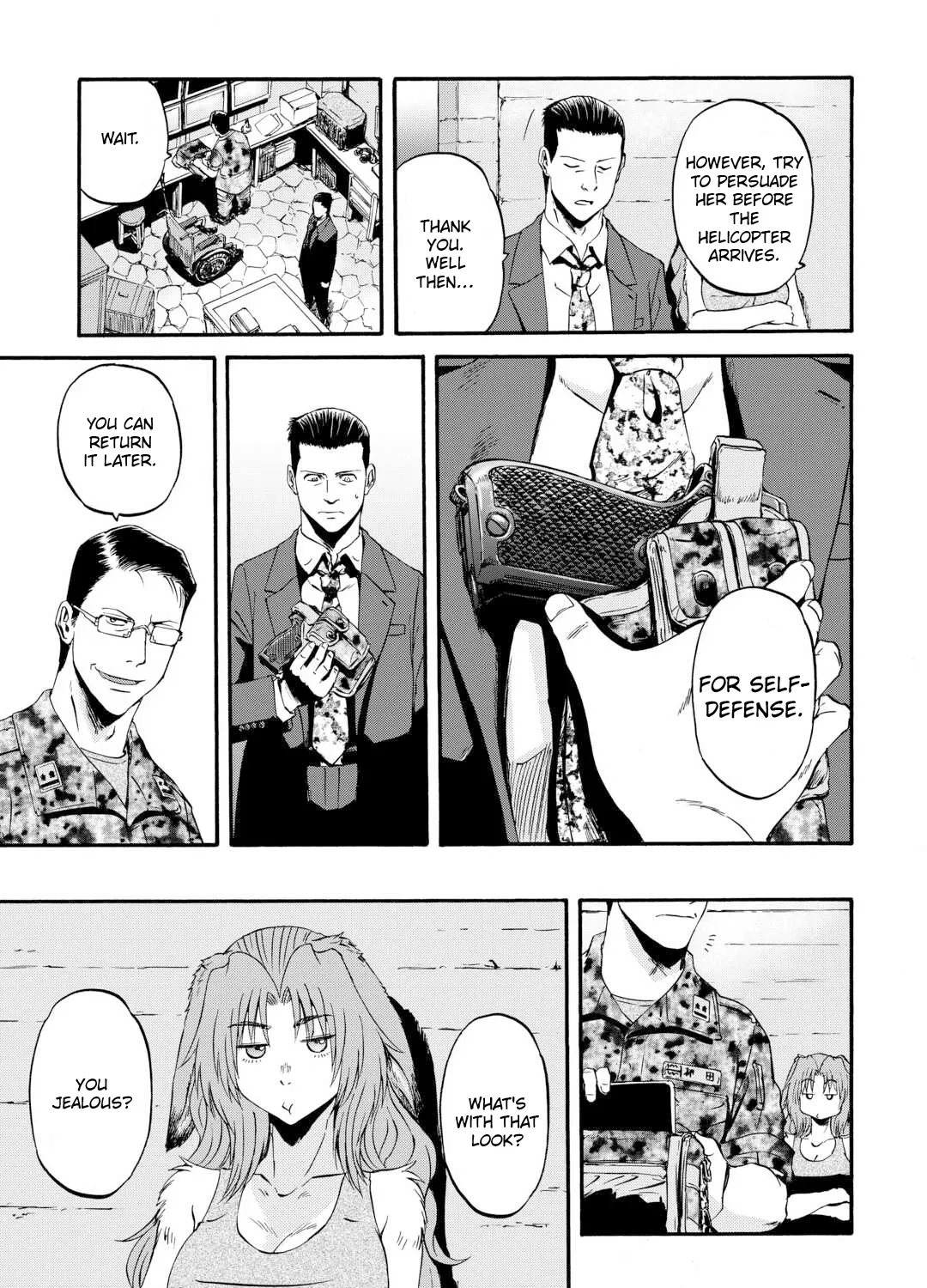 Gate - Jietai Kare No Chi Nite, Kaku Tatakeri Zinmanga X Chapter 131 Page 47