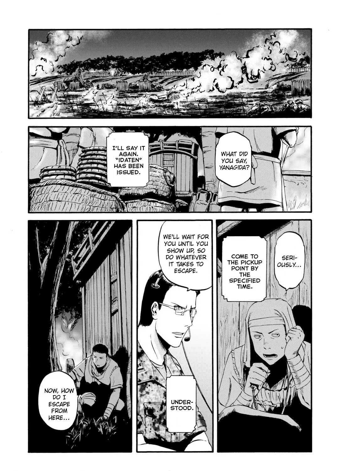Gate - Jietai Kare No Chi Nite, Kaku Tatakeri Zinmanga X Chapter 131 Page 55